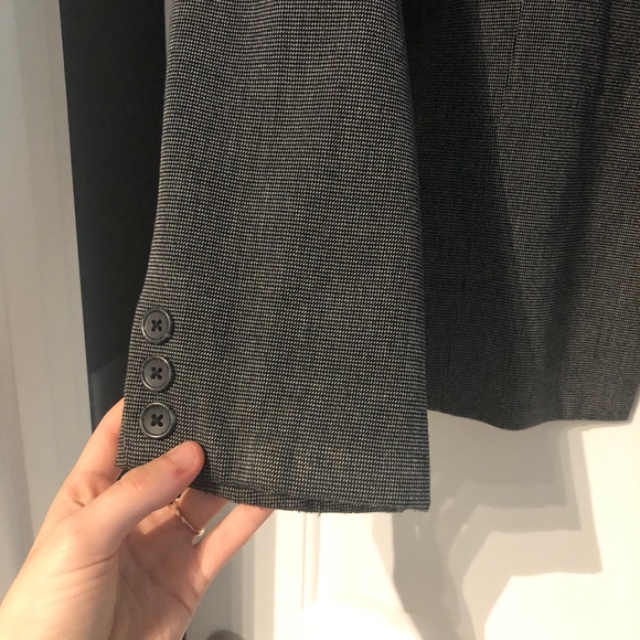 Rafella blazer- black & grey striped! - Picture 4 of 4